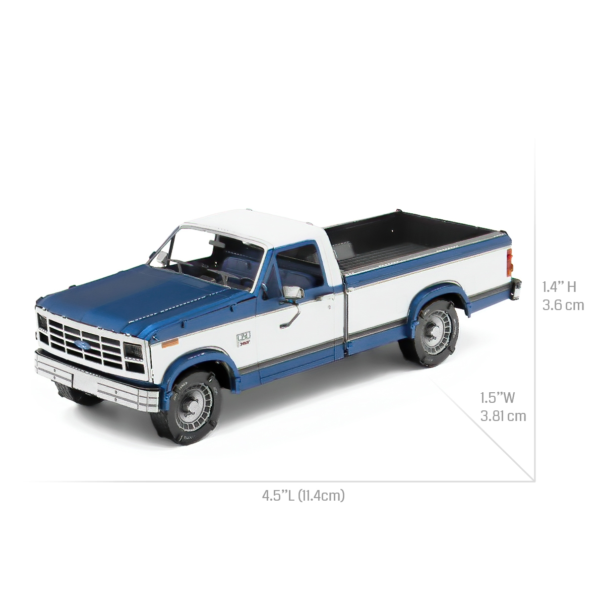 Rompecabezas Metálico 3d 1982 Ford F-150