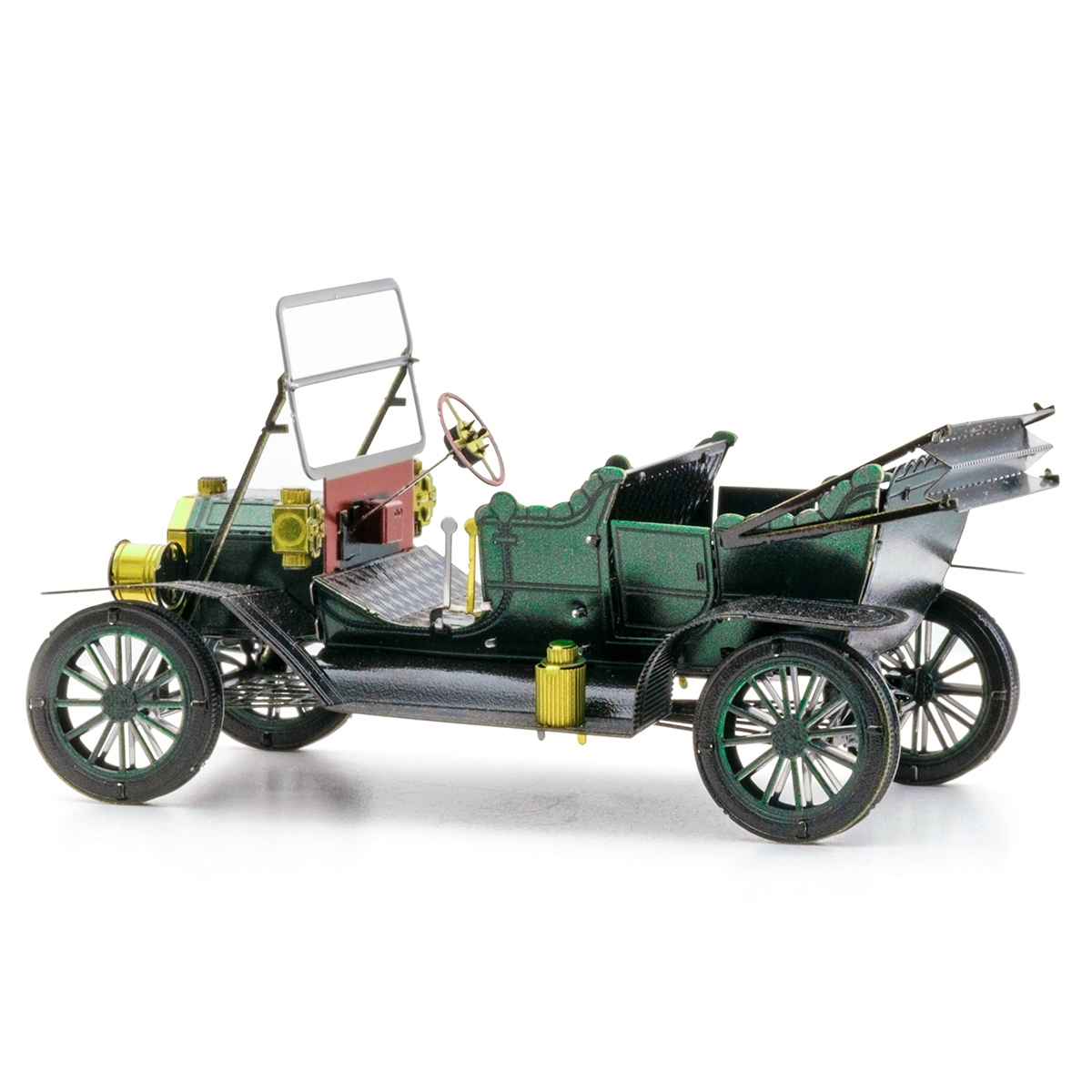 Rompecabezas Metálico 3d 1908 Ford modelo T Verde