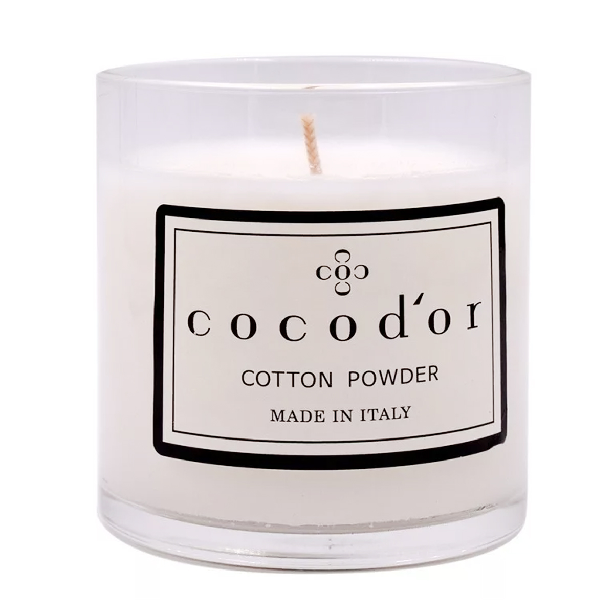 Vela Perfumada Cotton Powder Premium Aromaterapia