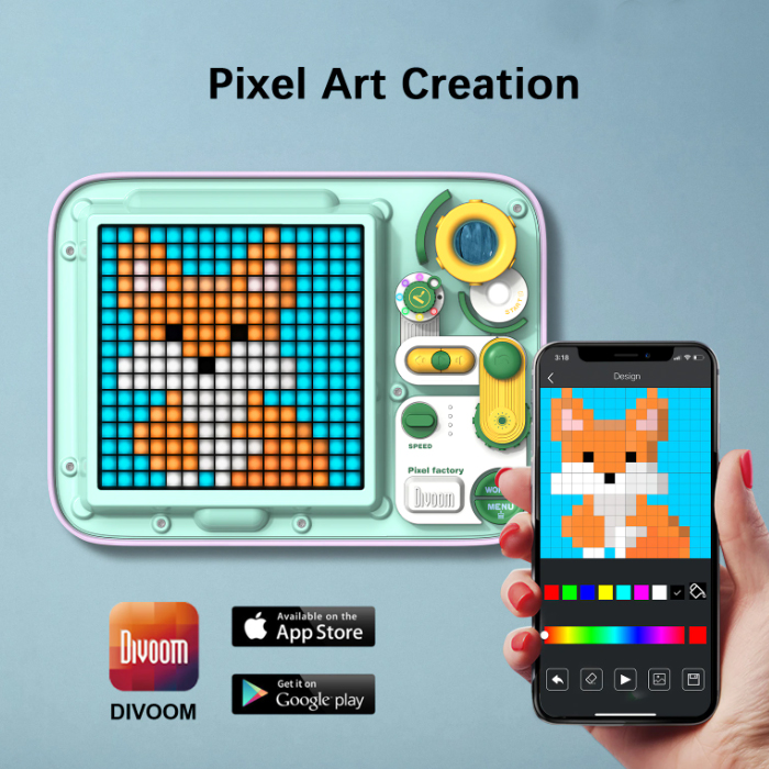 Divoom Fabrica De Pixeles Artístico Creativo Para Niños