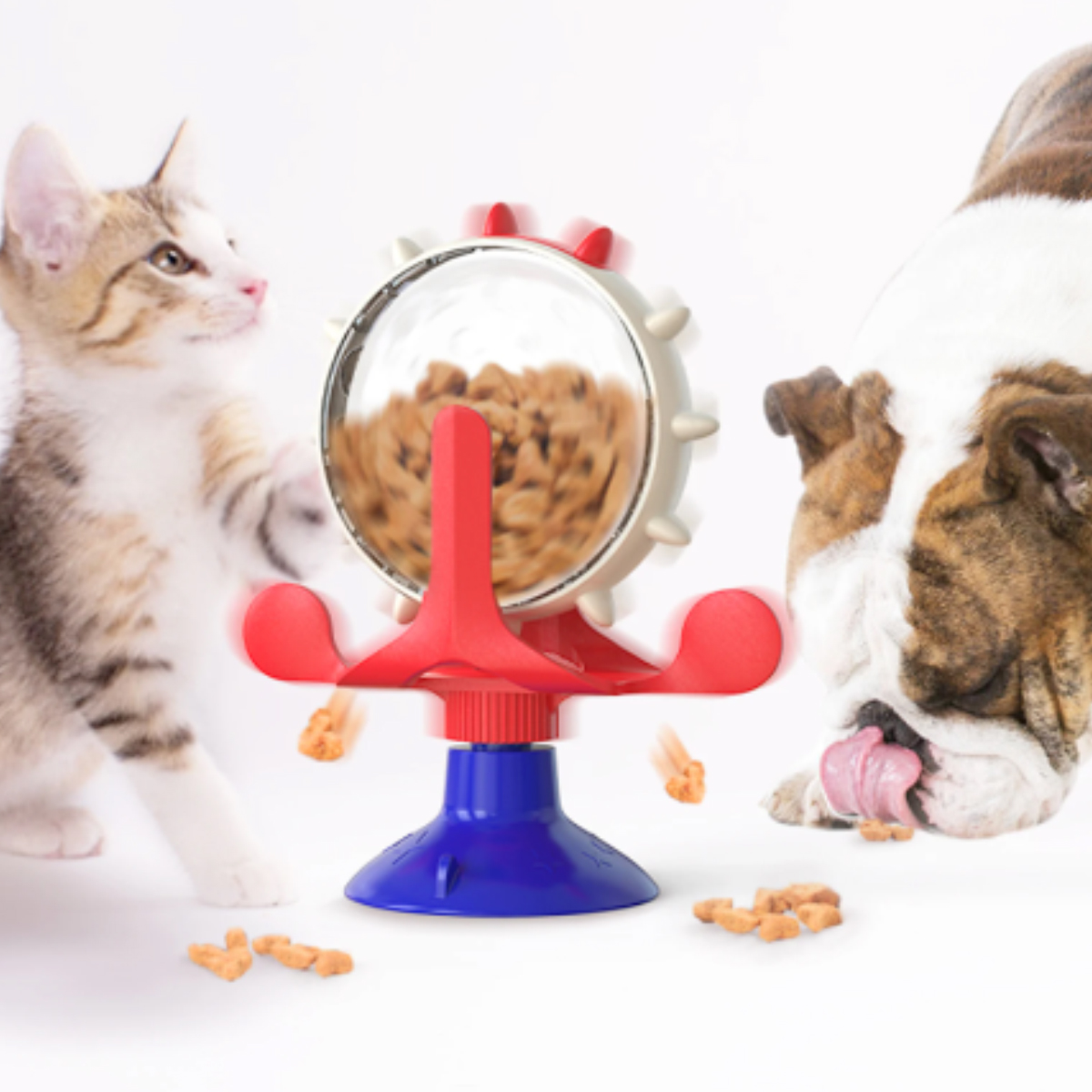 Divertido Alimentador Automático Para Mascotas