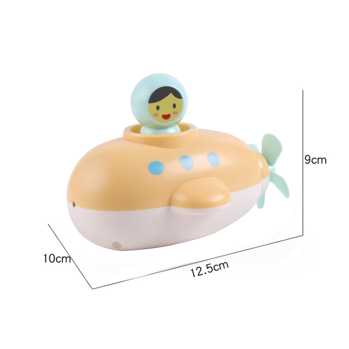 Juguete de Baño para Bebé Submarino Amarillo