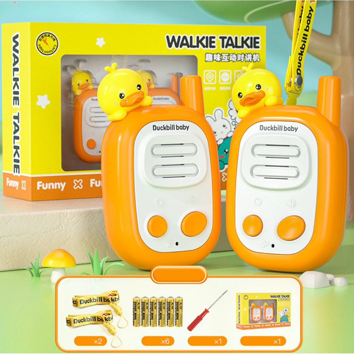 Walkie-talkie Juguete para Niños con Distancia de 3 Km