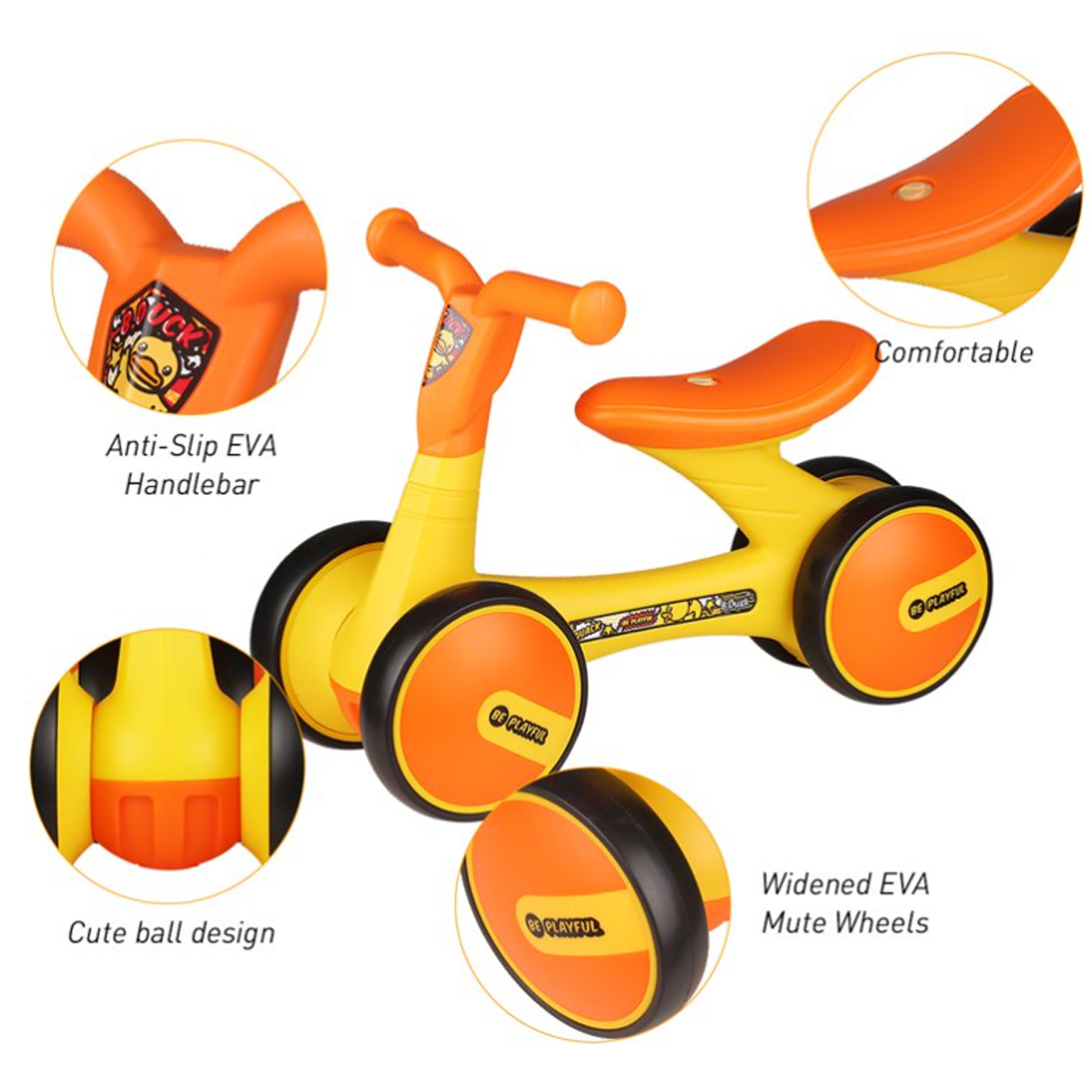 Bicicleta Montable para Niños B.duck