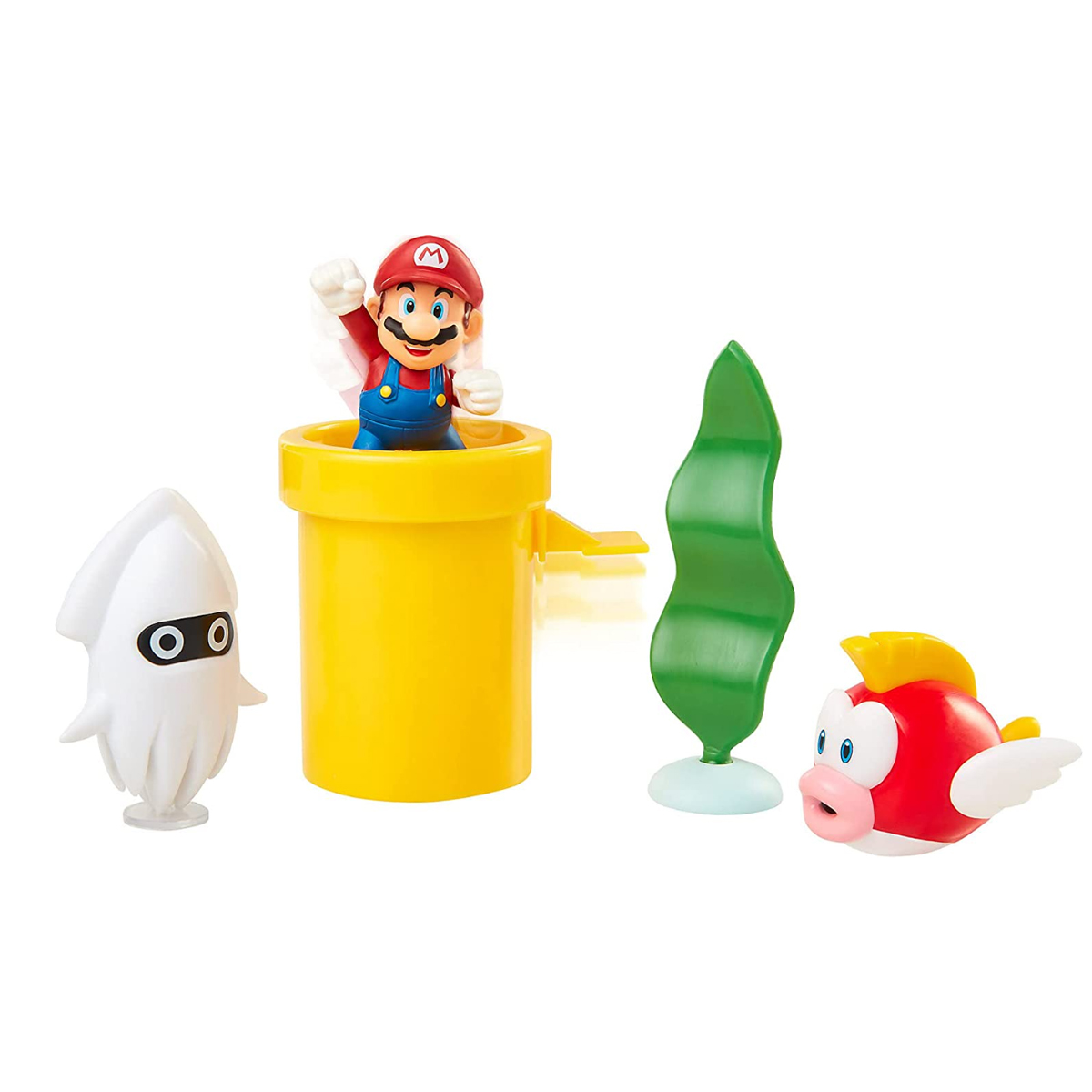 Juguetes Super Mario Set Diorama Submarino