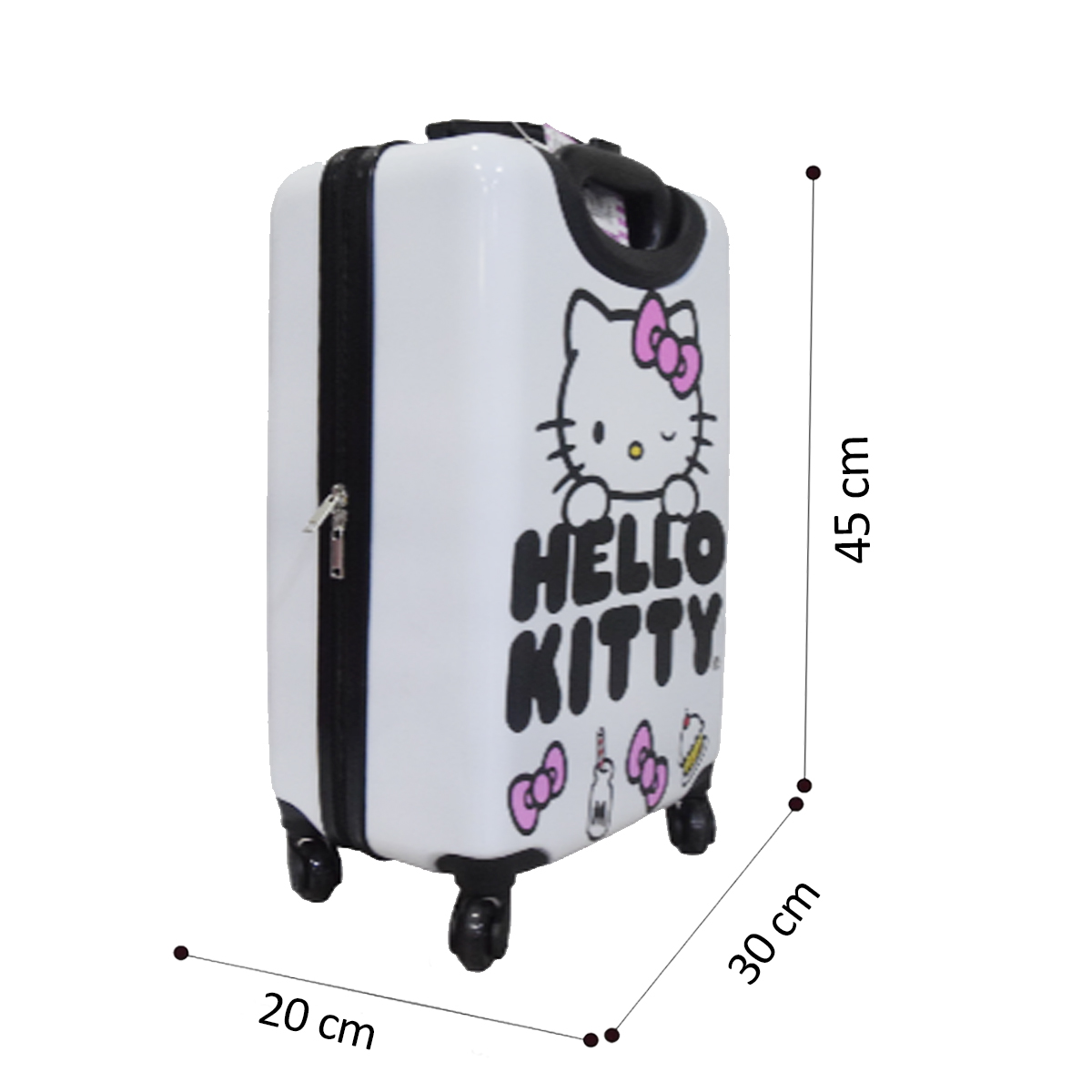 Maleta de Equipaje de 18 Pulgadas Diseño Hello Kitty
