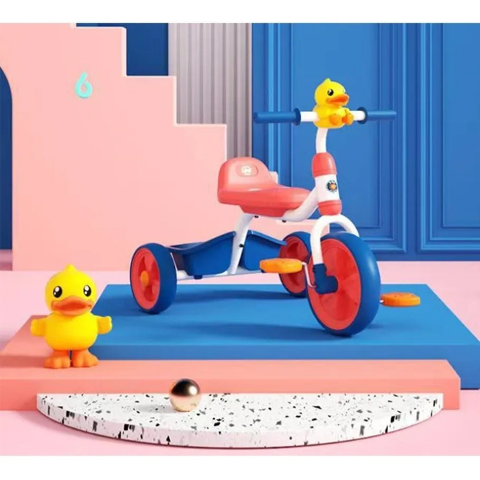Triciclo Bicicleta Infantil Amarillo Rojo