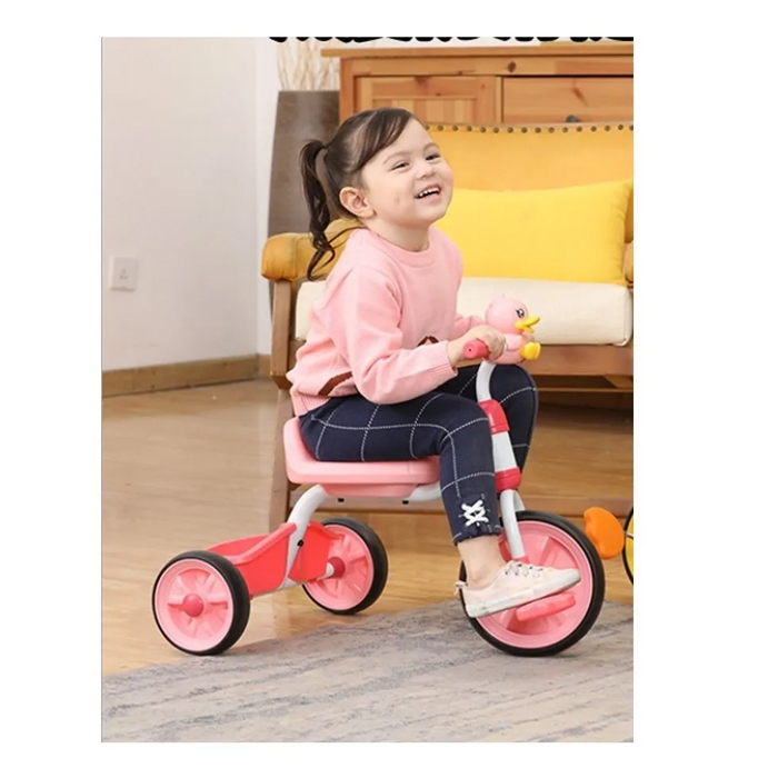 Triciclo Bicicleta Infantil Rosa