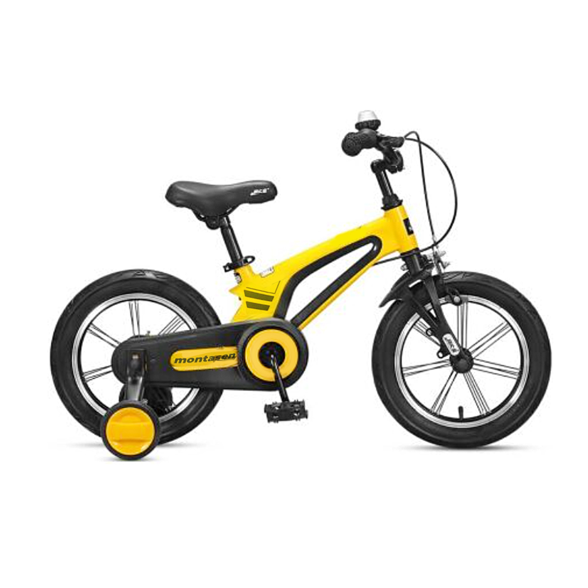 Bicicleta de Entrenamiento de Magnesio 14" Amarillo