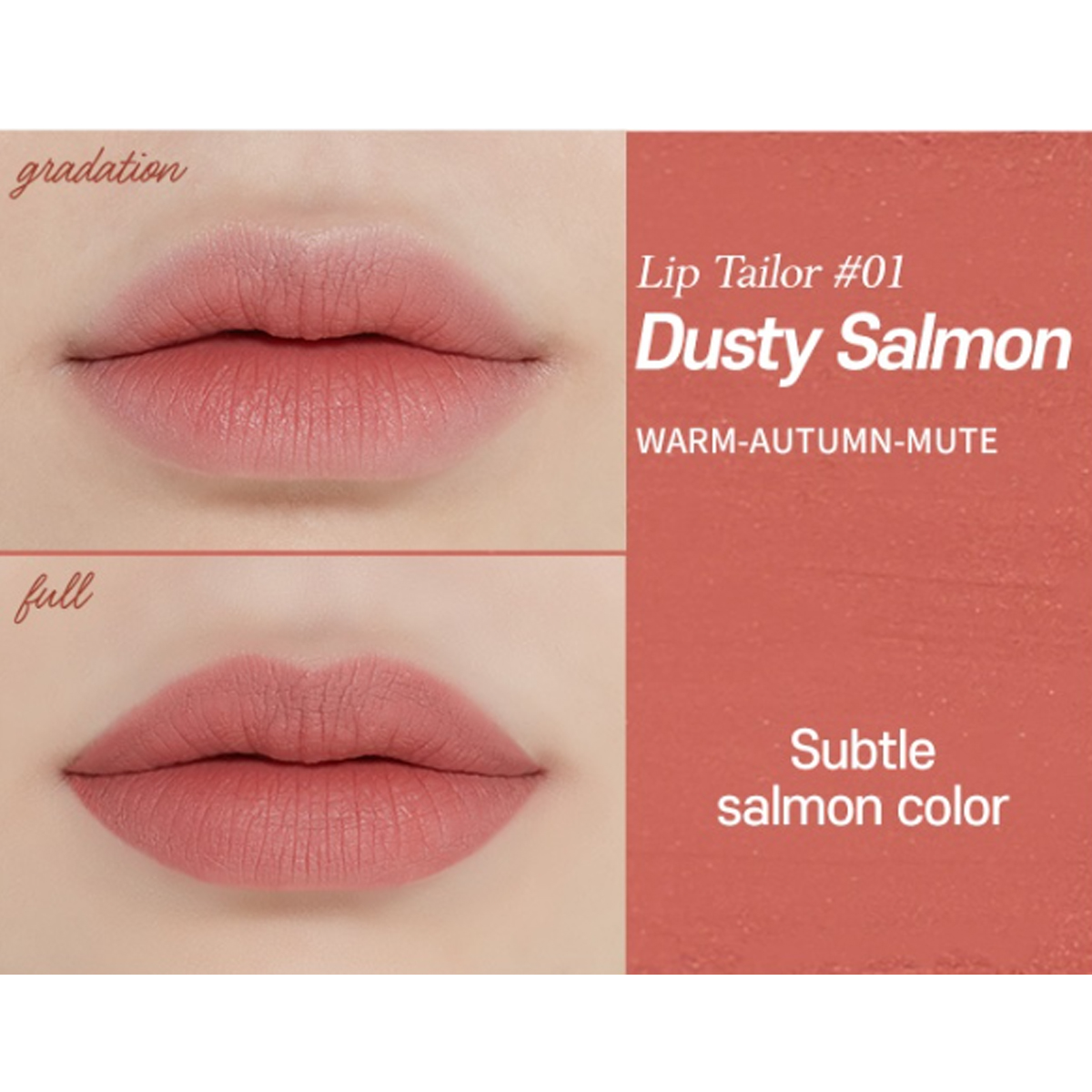 Lápiz para Labios Lip Tailor -01 Dusty Salmon